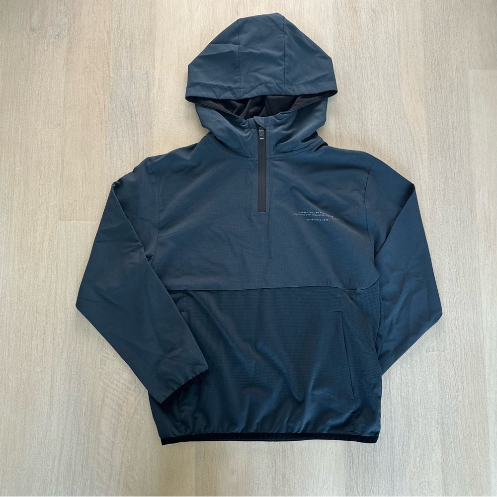 Zara Boys Navy Hooded Windbreaker